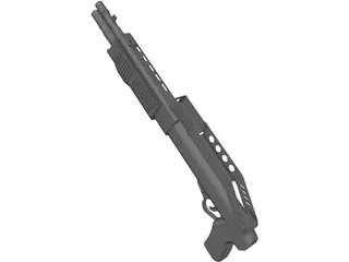 SPAS 12 3D Model preview