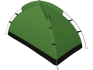 Tent 3D Model preview