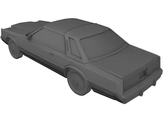 Chrysler Cordoba 3D Model preview