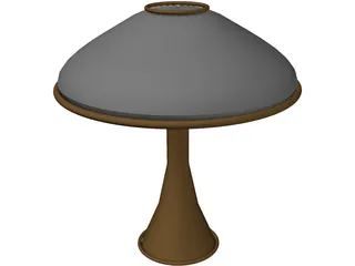 Desk Lamp 3D Model preview
