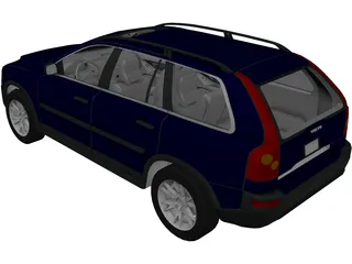 Volvo XC90 3D Model preview