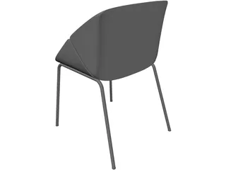 Knot Chair 3D Model preview