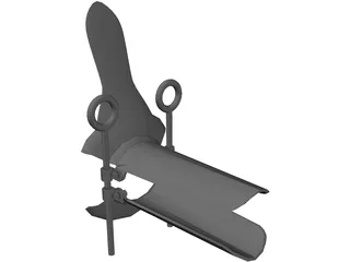 Gynecological Speculum 3D Model preview