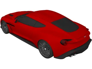Aston Martin V12 Zagato 3D Model preview