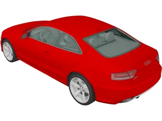 Audi RS5 (2011) 3D Model preview