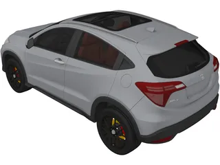 Honda HR-V (2017) 3D Model preview