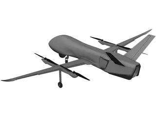 Global Hawk 3D Model preview