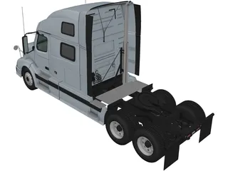Volvo VNL 780 3D Model preview