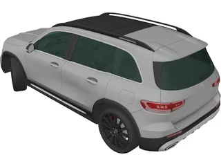 Mercedes-Benz GLB AMG (2019) 3D Model preview