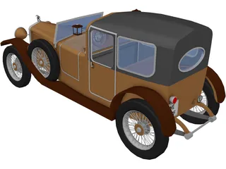 Hispano-Suiza 3D Model preview