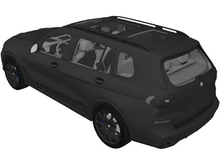 BMW X7 (2019) 3D Model preview