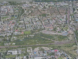 Budapest City North, Hungary (2019) 3D Model preview