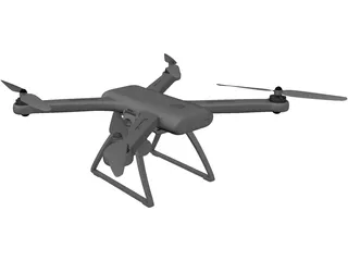 Mi Drone 3D Model preview