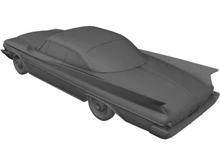 Chrysler Saratoga Hardtop Coupe (1960) 3D Model preview