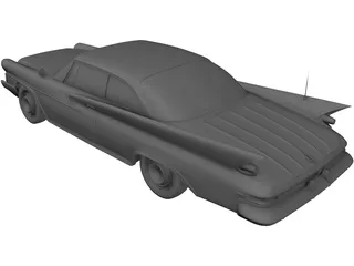 Chrysler Newport (1961) 3D Model preview