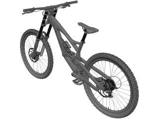 Bike MTB 3D Model preview