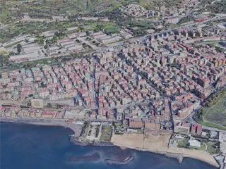 Naples City SW, Italy (2019) 3D Model preview