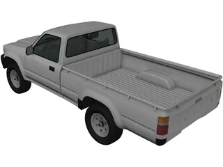 Toyota Hilux (1988) 3D Model preview