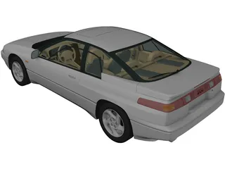 Subaru SVX (1992) 3D Model preview
