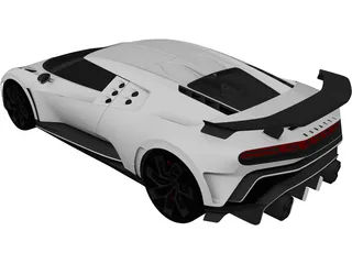 Bugatti EB110 Homage (2019) 3D Model preview