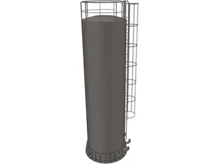 Storage Tank 3D Model preview