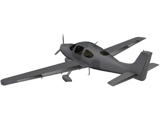 Cirrus SR22 3D Model preview