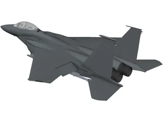 F-15E 3D Model preview
