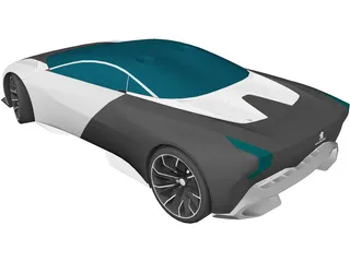 Peugeot Onyx 3D Model preview