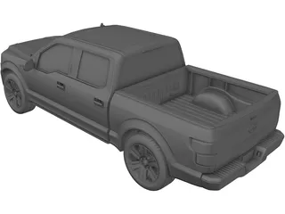 Ford F-150 (2019) 3D Model preview