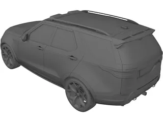 Land Rover Discovery SVR(2019) 3D Model preview