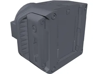 Black Magic Micro Studio 3D Model preview
