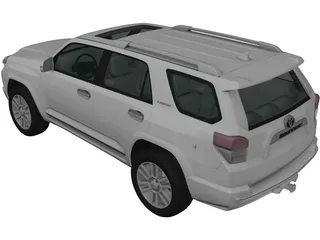 Toyota 4Runner (2011) 3D Model preview
