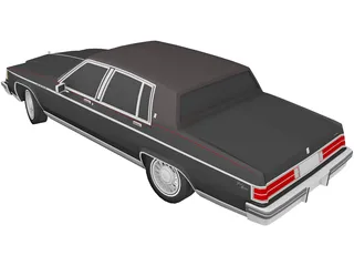 Buick Electra (1980) 3D Model preview