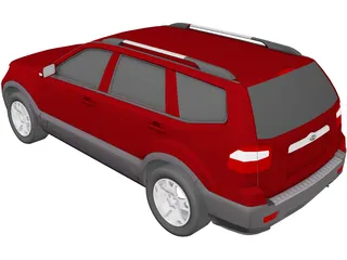 Kia Mohave (2008) 3D Model preview