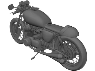 Honda CB750 3D Model preview