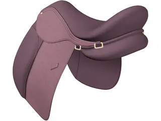 Horse Saddle 3D Model preview