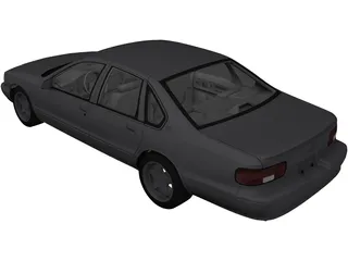 Chevrolet Impala SS (1996) 3D Model preview