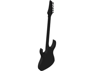 Ibanez RG-350 Electric Guitar 3D Model preview