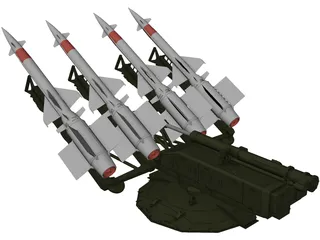 SA-3 Goa 3D Model preview