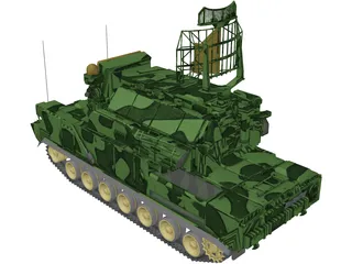 SA-15 Tor-M1 3D Model preview