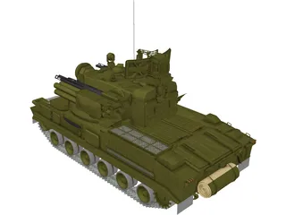 SA-19 Grison 3D Model preview