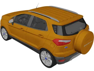 Ford EcoSport (2012) 3D Model preview