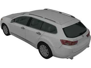 Honda Accord Tourer (2009) 3D Model preview