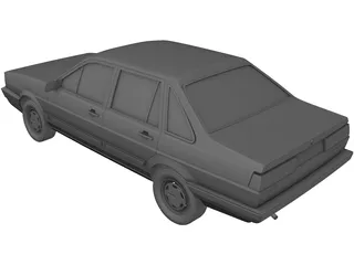 Volkswagen Santana (1985) 3D Model preview
