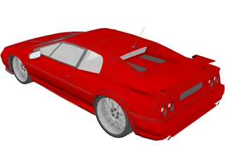 Lotus Esprit (2002) 3D Model preview