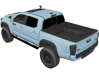 Toyota Tacoma Double Cab (2019) 3D Model preview
