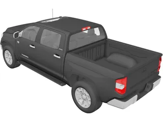 Toyota Tundra (2017) 3D Model preview