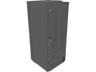 LG Refrigerator 3D Model preview