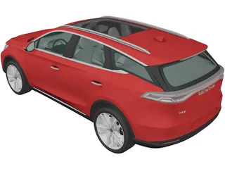 BYD Tang DM (2018) 3D Model preview