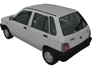 Suzuki Maruti 800 (1986) 3D Model preview